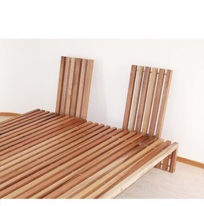 Dito Bett Nussbaum Rückenlehne H Kleiner