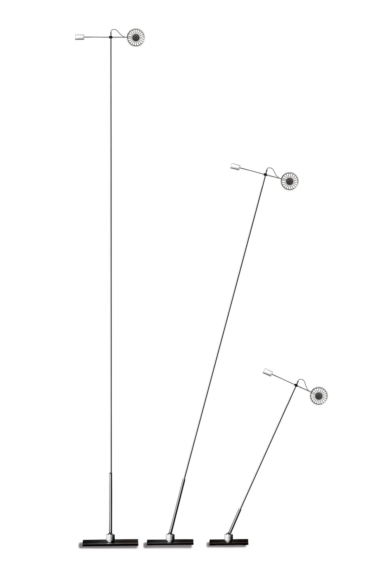 457 a b c led stehleuchte chrom 2021