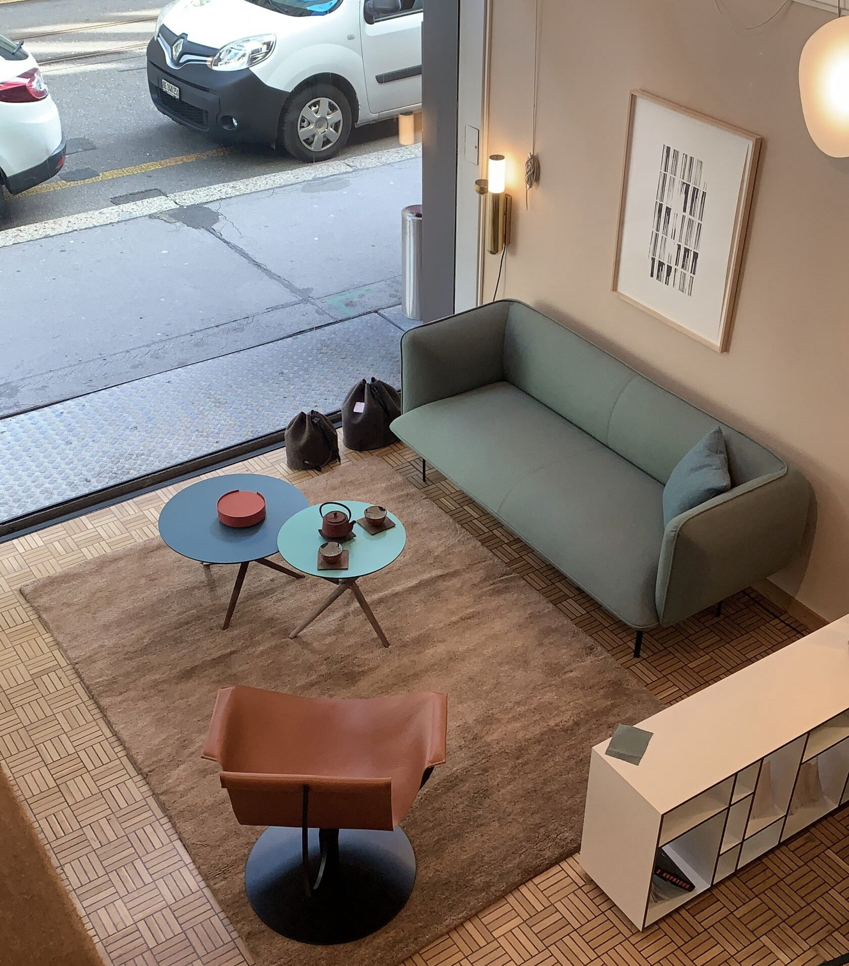 Rundgang Show-Room Bern an der Schwanengasse 12